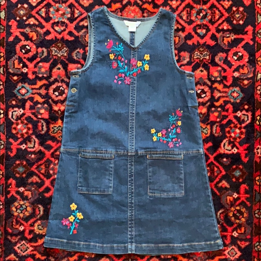 Garnet Hill Denim Jumper